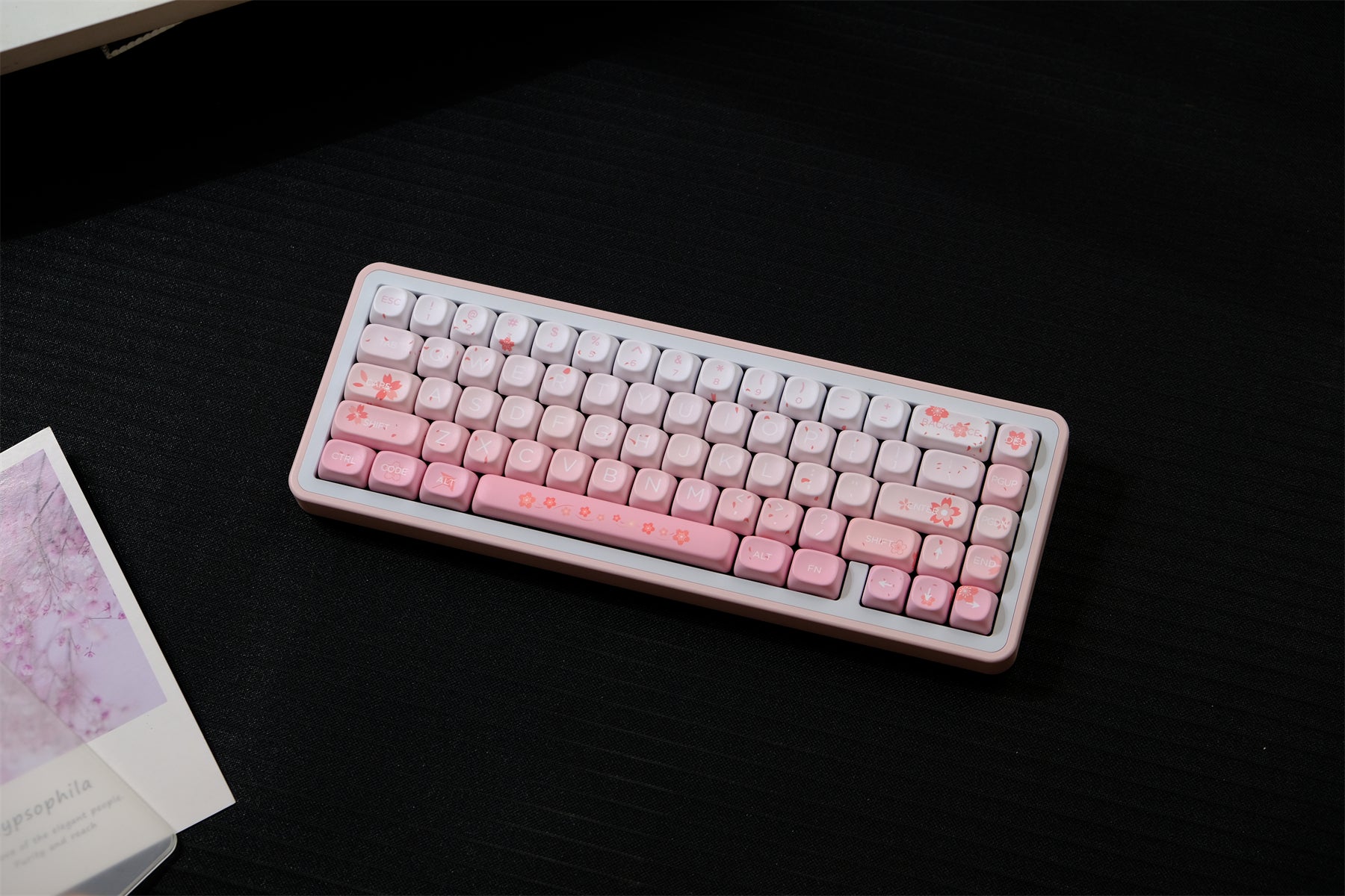 AiFei Falling Cherry Keycaps - AiFeiKeycap