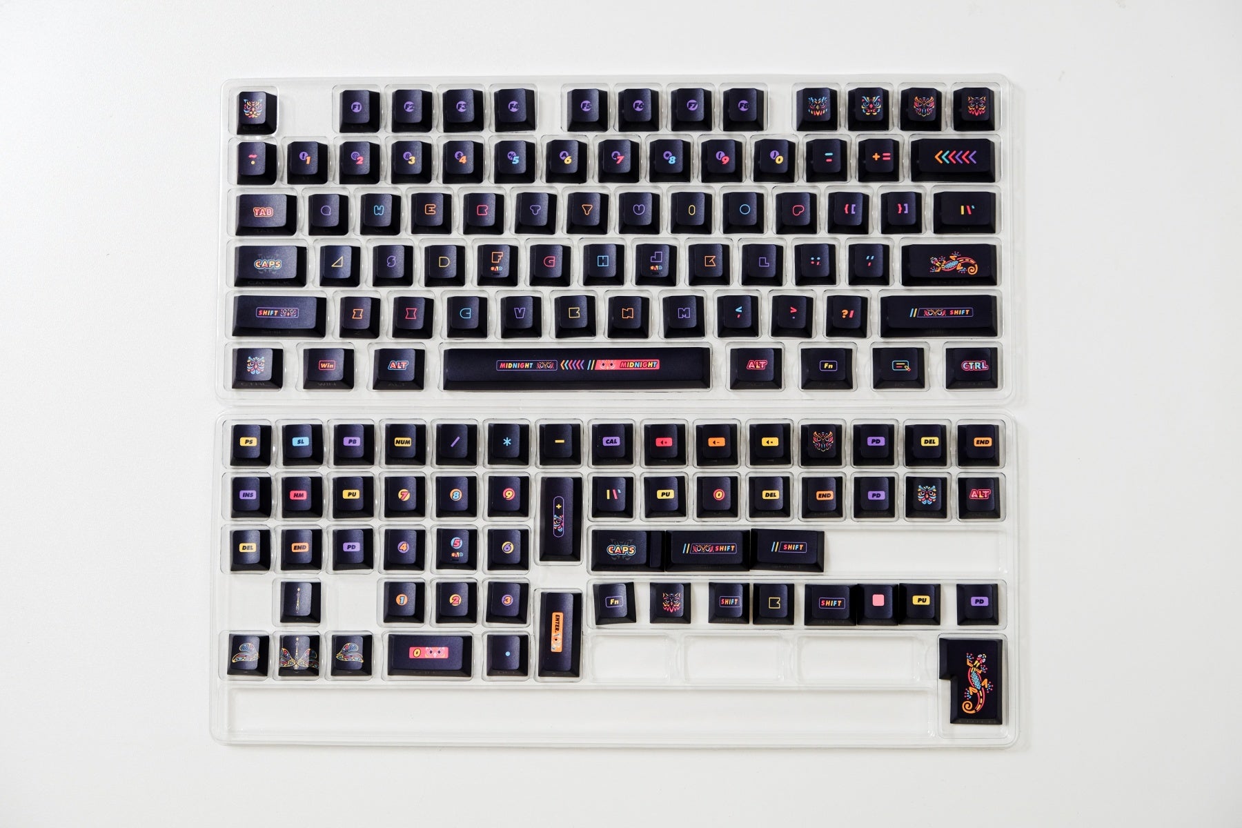 AiFei Nightwalker Side-Printed Cherry Keycaps - AiFeiKeycap