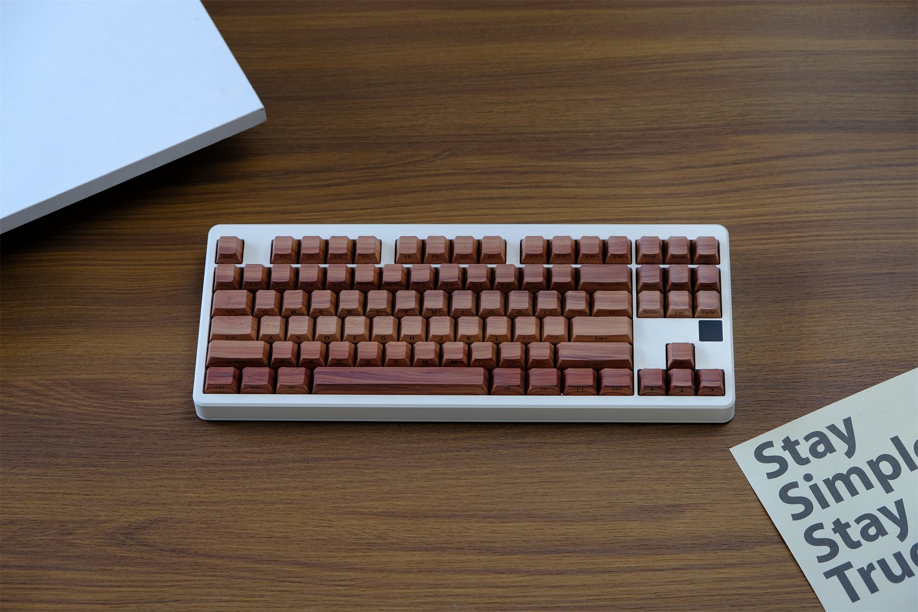 AiFei Wood Grain PBT Cherry Keycaps - AiFeiKeycap
