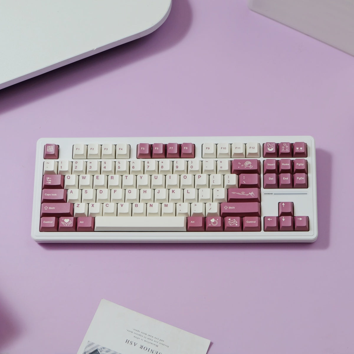 Blushok PBT Cherry Profile Keycaps – Dye-Sub Set for Mechanical Keyboard - AiFeiKeycap