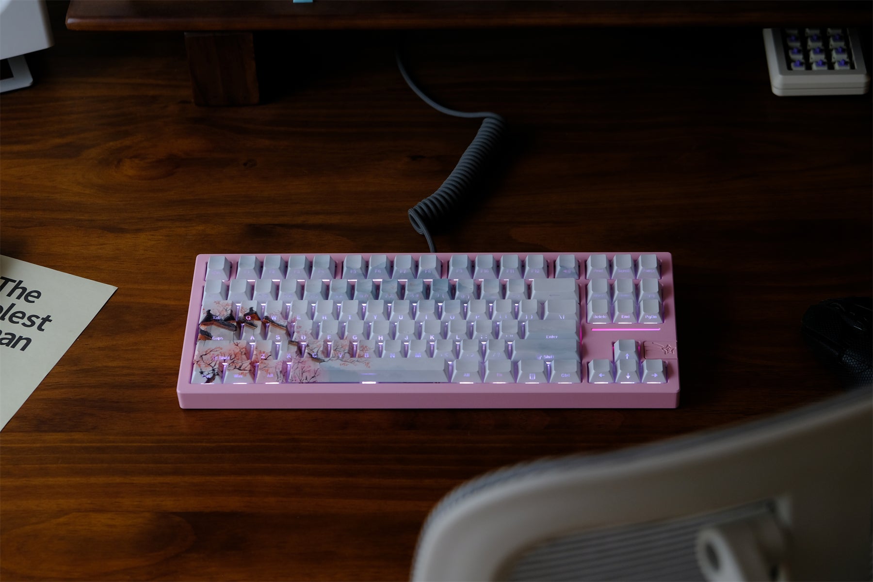 AiFei Red Apricot PBT Cherry Keycaps - AiFeiKeycap