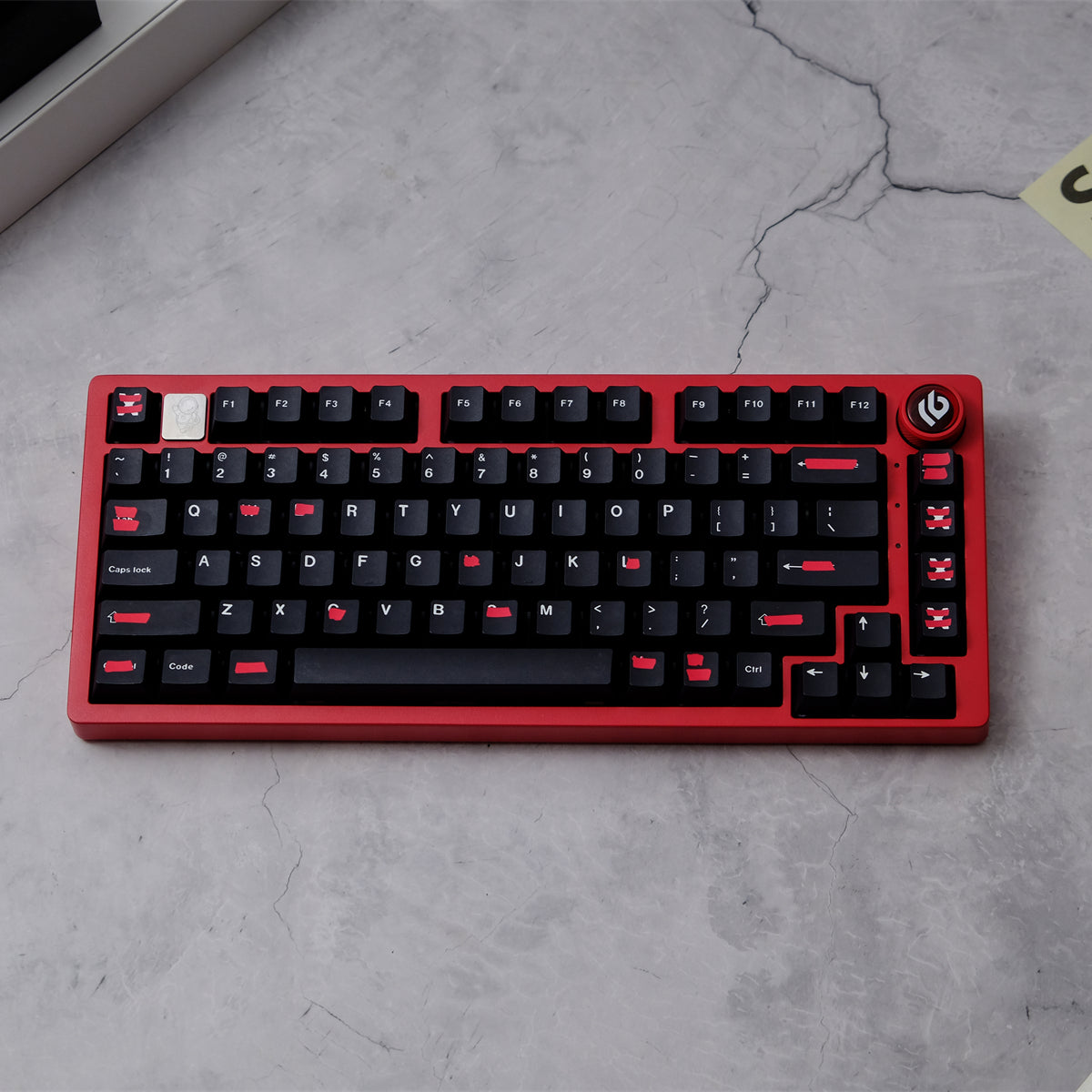 AiFei Correction Red PBT Cherry Keycaps - AiFeiKeycap