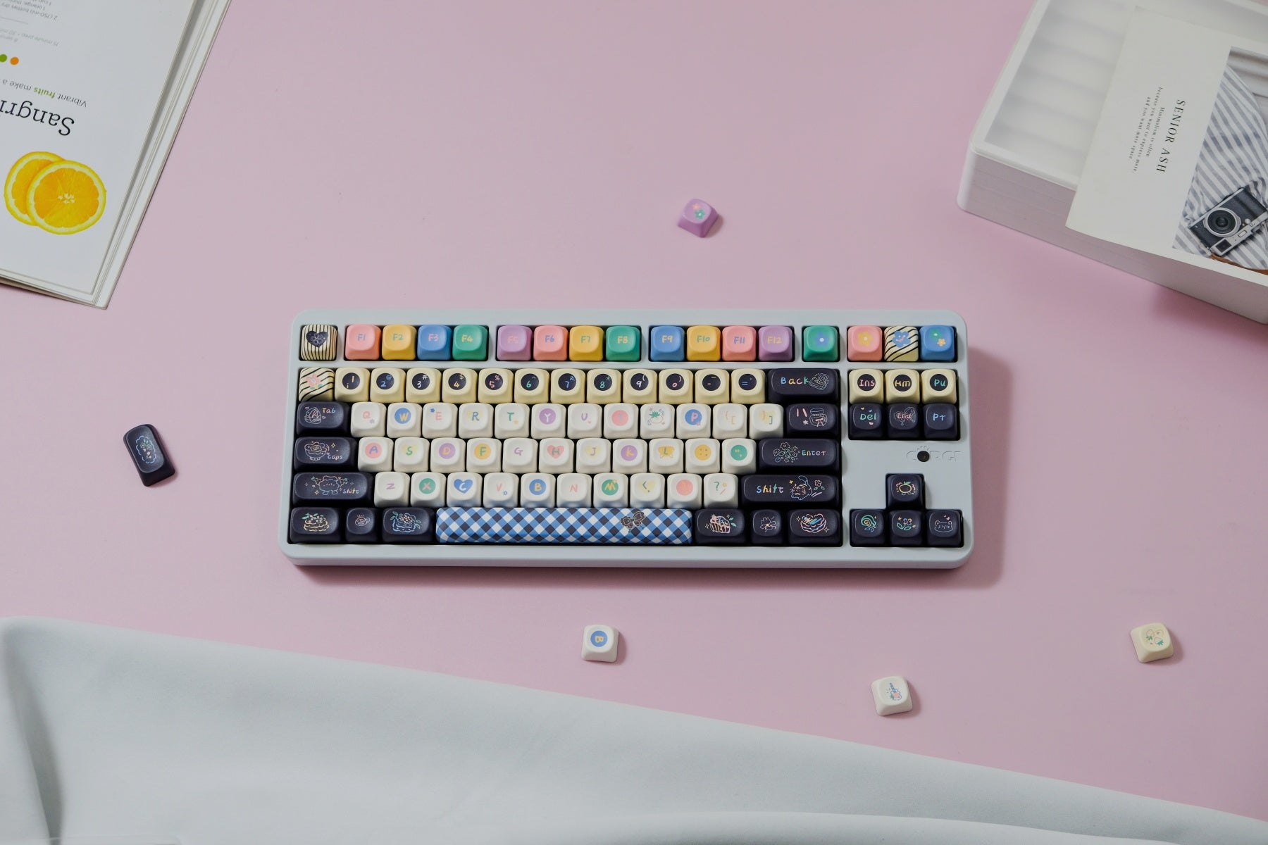 AiFei Sweet Cheese Moa PBT Cherry Keycaps - AiFeiKeycap