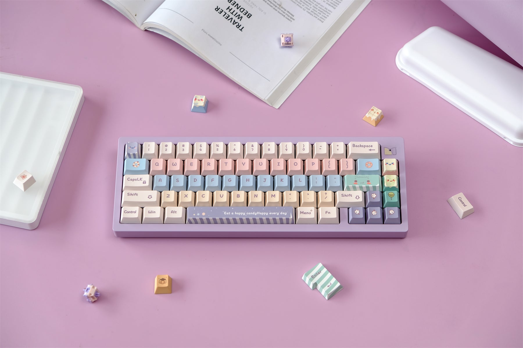 AiFei Candy Candy PBT Cherry Keycaps - AiFeiKeycap
